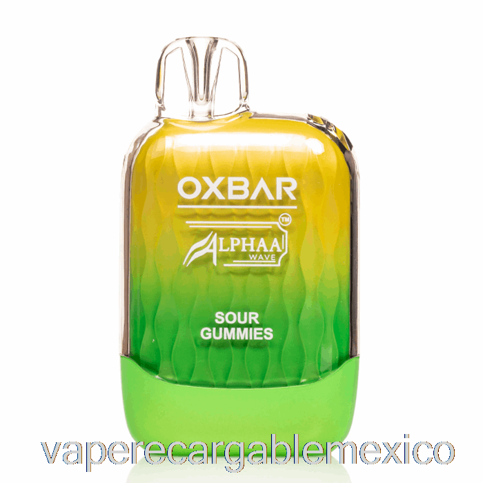 Vape Recargable Oxbar X Alpha G8000 Gomitas Agrias Desechables